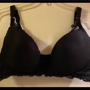 Black Lace Bra